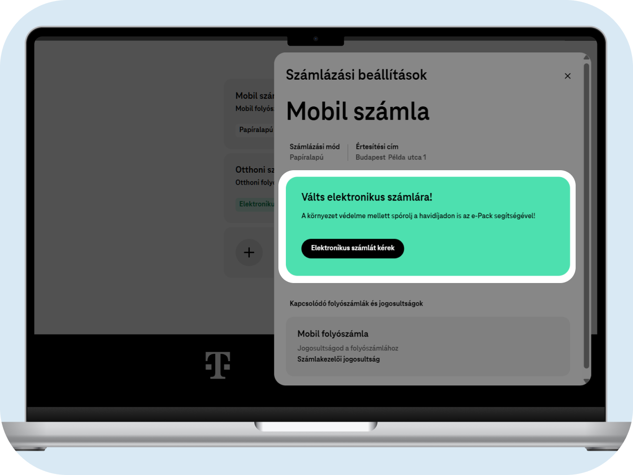 számlakép számlakép